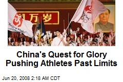 China's Quest for Glory Pushing Athletes Past Limits