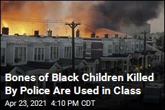 Bones of Black Children Killed By Police Are Used in Class