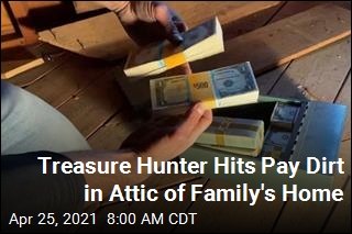 Treasure Hunter Finds $46K Hidden in Home Since 1950s