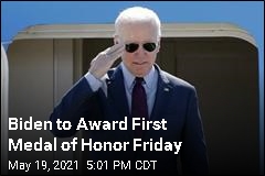 Biden to Award First Medal of Honor to Colonel, 94