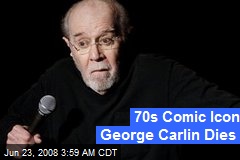 70s Comic Icon George Carlin Dies