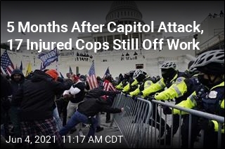 5 Months After Capitol Attack, 17 Injured Cops Still Off Work