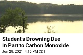 Student&#39;s Drowning Due in Part to Carbon Monoxide