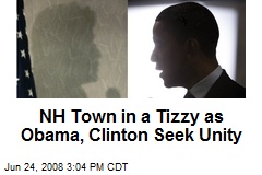 NH Town in a Tizzy as Obama, Clinton Seek Unity