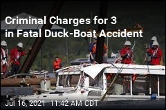 Criminal Charges for 3 in Fatal Duck-Boat Accident