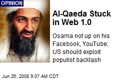 Al-Qaeda Stuck in Web 1.0