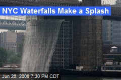 NYC Waterfalls Make a Splash
