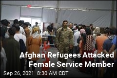 Female Service Member Assaulted by Refugees