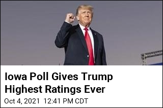 Iowa Poll Gives Trump Highest Ratings Ever