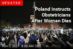 Poles Protest Abortion Law After Woman Dies