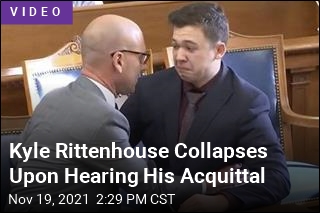 Watch Kyle Rittenhouse React to His Acquittal