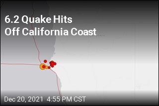 6.2 Quake Hits Off California Coast