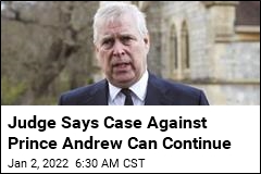 Accuser&#39;s Case Against Prince Andrew Can Continue
