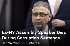 Former NY Assembly Speaker Dies in Federal Custody