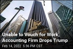 Accounting Firm Drops Trump