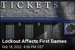 Lockout Affects First Games