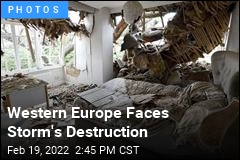 Western Europe Faces Storm&#39;s Destruction