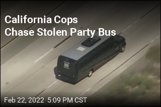 California Cops Chase Stolen Party Bus
