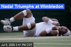 Nadal Triumphs at Wimbledon