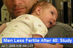 Men Less Fertile After 40: Study