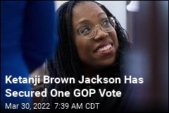 Ketanji Brown Jackson Has Secured One GOP Vote