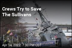 Crews Try to Save The Sullivans