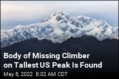 Body of Missing Climber on Tallest US Peak Is Found