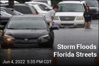 Storm Floods Miami Streets