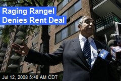 Raging Rangel Denies Rent Deal