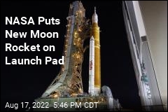 NASA Puts New Moon Rocket on Launch Pad