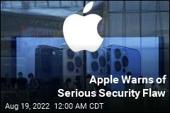 Apple Warns of Serious Security Flaw