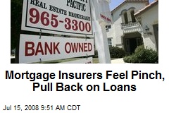 Mortgage Insurers Feel Pinch, Pull Back on Loans