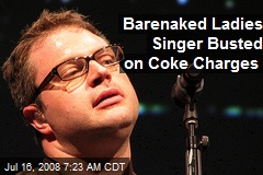 Barenaked Ladies Singer Busted on Coke Charges