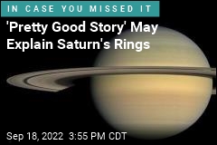 As a Moon of Saturn Died, Planet&#39;s Rings Were Born