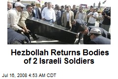 Hezbollah Returns Bodies of 2 Israeli Soldiers
