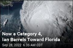 Ian Barrels Toward Florida as a Category 4