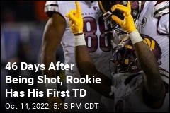 46 Days After Being Shot, Rookie Has His First TD