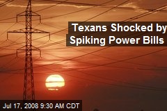Texans Shocked by Spiking Power Bills