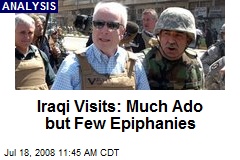 Iraqi Visits: Much Ado but Few Epiphanies