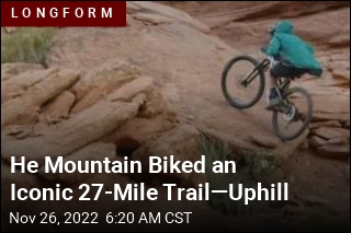 He Mountain Biked an Iconic 27-Mile Trail&mdash;Uphill