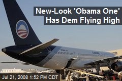 New-Look 'Obama One' Has Dem Flying High
