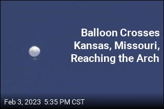 Kansas, Missouri Track Balloon as It Crosses Midwest