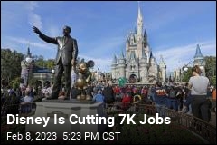 Disney Is Cutting 7K Jobs