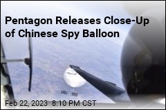 Pentagon Releases Close-Up of Chinese Spy Balloon