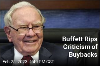 Buffett Rips Criticism of Buybacks