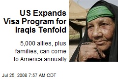 US Expands Visa Program for Iraqis Tenfold