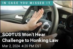 She Says Car-Honking Is Free Speech. Appeals Court Says No