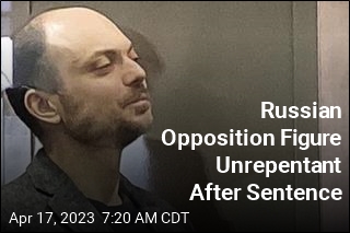 Russian Opposition Figure Unrepentant After Sentence