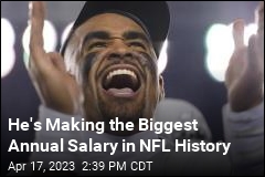 He&#39;s Making the Biggest Annual Salary in NFL History