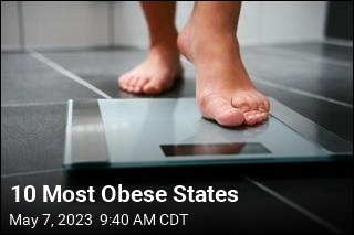 10 Most Obese States